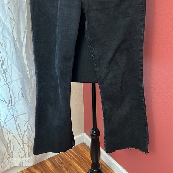 Mango MNG Sienna Hight Rise Raw Hem Straight Leg Jeans - Picture 5 of 8